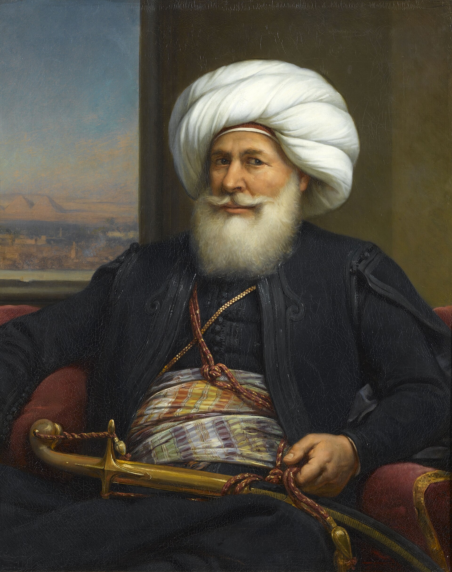 محمد علي باشا — لوحة أوغست كودير